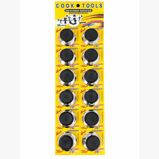 POT KNOB 12P (BLACK)