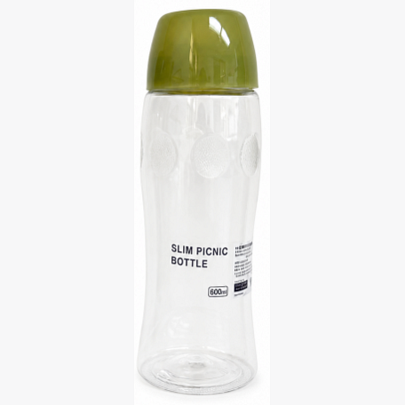 SLIM PICNIC WATER BOTTEL GREEN(600ML)