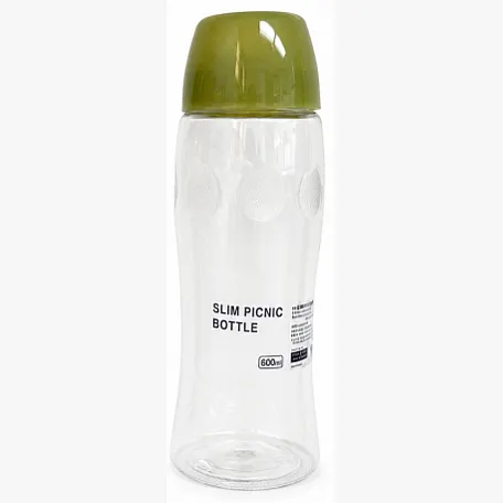SLIM PICNIC WATER BOTTEL GREEN(600ML)