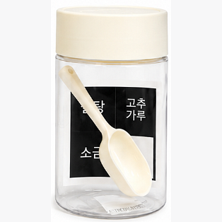 NEO SEASONING CONTAINER W/SPOON 500ML