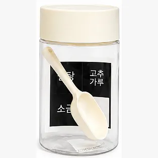 NEO SEASONING CONTAINER W/SPOON 500ML