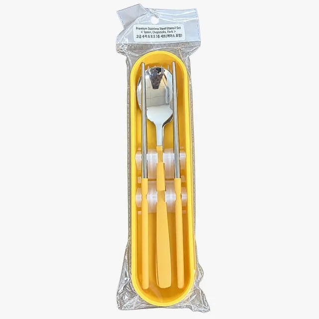 SPOON & CHOPSTICKS AND FORK SET
