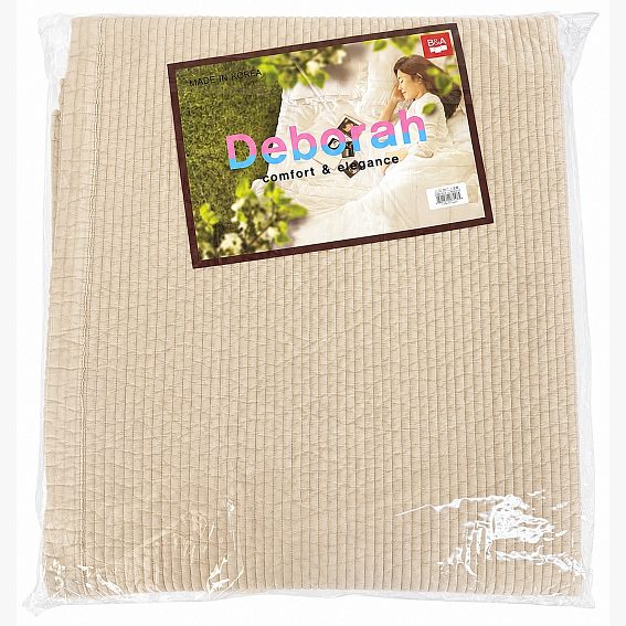 Quilted Bedspread (200x225)(Beige) 12/CTN