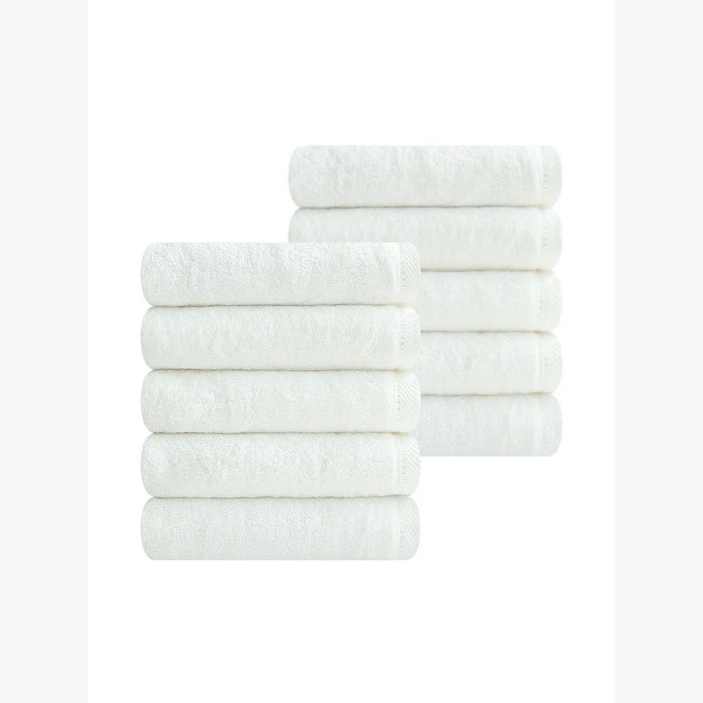 Songwol Combed Cotton Towel 40-Count 10-Piece Set