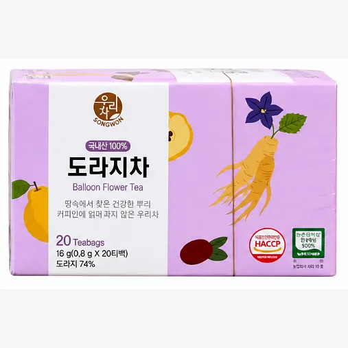 SONGWON BALLOON FLOWER TEA 20/CTN