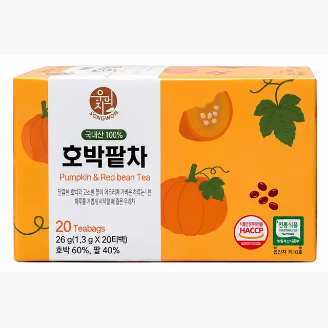 SONGWON PUMPKIN & RED BEAN TEA