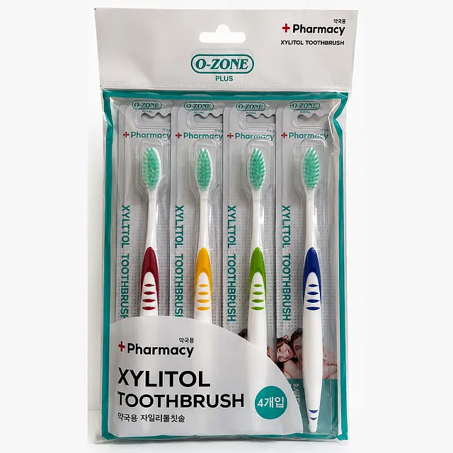 O-ZONE PLUS XYLITOL TOOTHBRUSH 4P