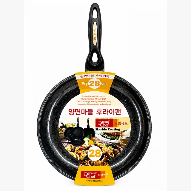 DREAM CHEF MARBLE COATING FRY PAN 28CM