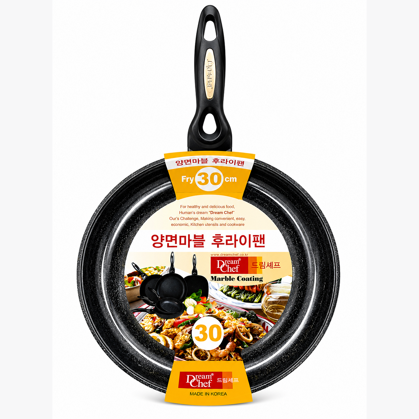 DREAM CHEF MARBLE COATING FRY PAN 30CM
