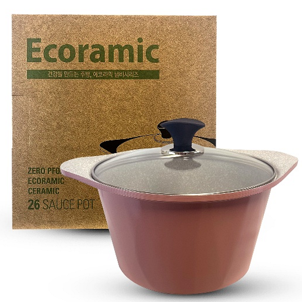 ECORAMIC 26CM SAUCE POT 6/CTN